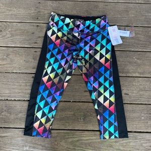 LulaRoe JADE Capri Leggings Multicolored S!! NWT!!